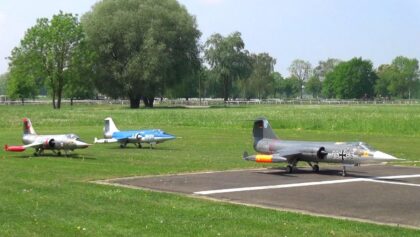 Short Runway Huge RC F-104 Starfighter Turbine Model Jet’s Serie