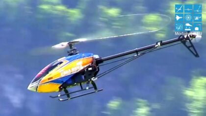 T-REX 600E PRO RC MODEL HELICOPTER 3D ACTION FLIGHT PHILIPP