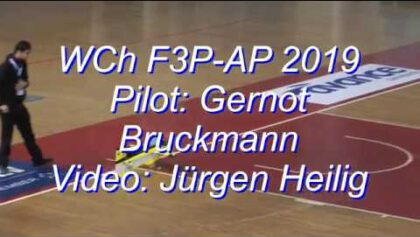 World Championship F3P 2019 – Gernot Bruckmann (AUT)