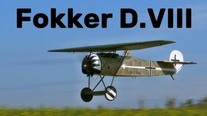 Fokker D.VIII | 2,15m scale RC airplane | 4K |