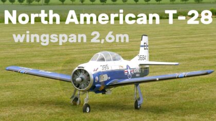 North American T-28 Nomad | SPINs | 2,6m scale RC