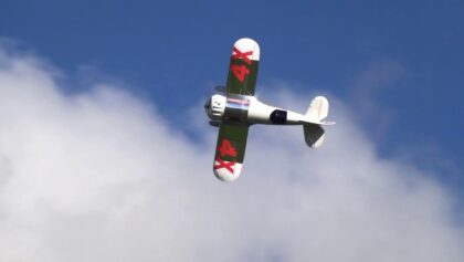 AEROBATIC WITH A GILMORE RED LION RADIAL ENGINE RC AIRPLANE