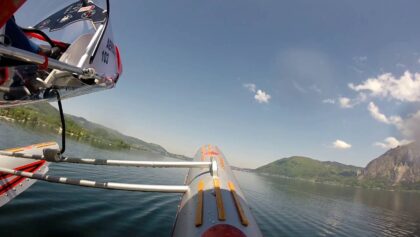 AEROSPORT 103 UL im Wasser – Walter Margreiter