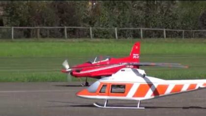 AGUSTA 109MK TURBINE A GOBLIN 3D RC HELICOPTER TOGETHER WITH