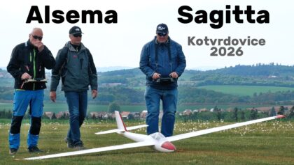 Alsema Sagitta Reichard | 4m scale RC glider | 4K