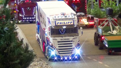 Amazing RC Scania Scale Racing Team Truck Friedrichshafen 2018