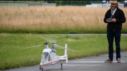 Austria K-Max Turbine RC Helicopter special Rotor-Head without Tailrotor