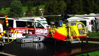 Austria Lama III Scale Electric RC Model Helicopter Arlberger Adler