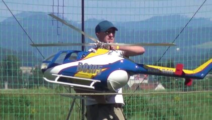 BO105 AEROBATICS 3D RC HELICOPTER SWISS HELI CHALLENGE 2018