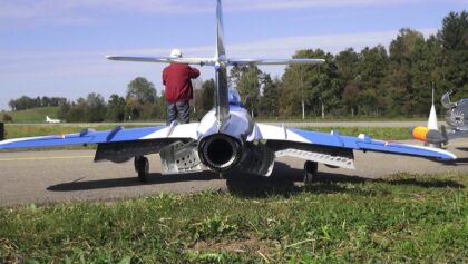 Beautiful detailed RC Jets Mig-17 and a Starfighter F-104 in