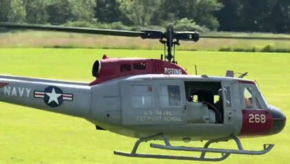 Bell 205 in Artgerechter Haltung .
