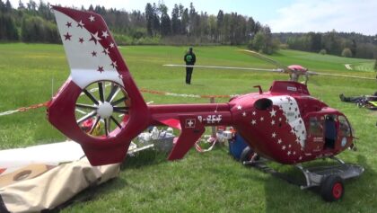 Best Scale Eurocopter EC135 RC Turbine Helicopter Model XXXL