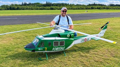 Brand New RC Bell 412 FORESTALE from Helifactory | first