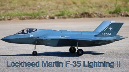 EDF JET LOCKHEED MARTIN F-35 / scale: 1:8,5