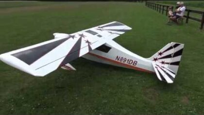 Erstflug mit der Decathlon 150 (Spw. 3.810 mm) in Altach