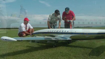 Euroflugtag Rheidt 2011 – Lockheed Super Constellation