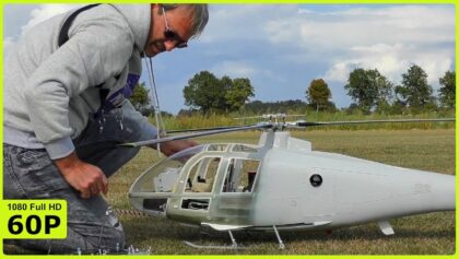 FIRST FLIGHTS OF A STUNNING RC LOCKHEED XH51 | DEMOSTRATION