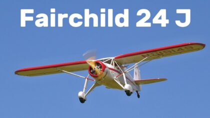 Fairchild 24 J | 4K | Airshow Breclav 2024
