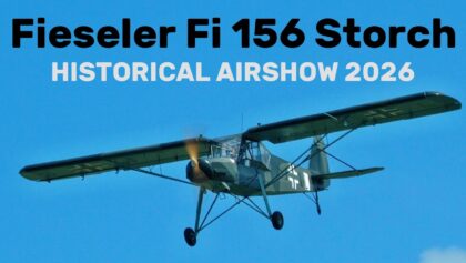 Fieseler Fi 156 Storch 80% SCALE REPLICA | 4K |