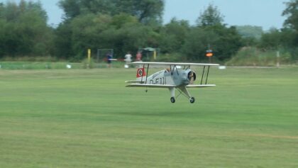 Freundschaftsfliegen MSV Oberhausen 2026 – Bücker Jungmeister in Action