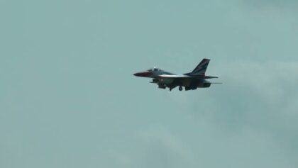 Freundschaftsfliegen MSV Oberhausen 2026 – F-16 Fighting Falcon in Action