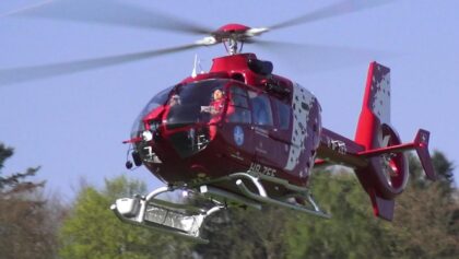 GIGANTIC EUROCOPTER EC-135 SCALE TURBINE RC MODEL HELICOPTER VERY VERY
