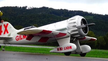 GILMORE THE GASOLINE CHAMPIONS USE RED LION RADIAL ENGINE RC