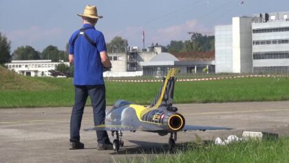 Giant Mirage 2000 RC Turbine Jet detailed Scale Model Nato