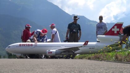 Giant RC Boeing MD-11 Turbine Airliner Model together with 3x