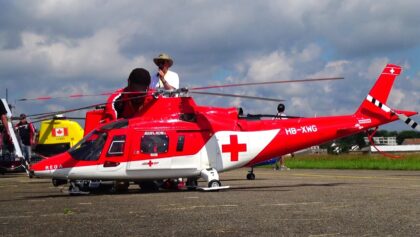 Giant RC Turbine Helicopter Agusta AW109K2 by Roland.K