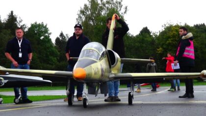 Giant Radio controlled Albatros L-39 RC Scale Turbine Model Jet