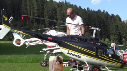 Giant XXL Bell 206 B3 Scale Turbine RC Helicopter