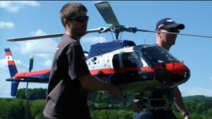Gigantic R/C Turbine Scale Austria Police Eurocopter AS-350 B1 Ecureuil