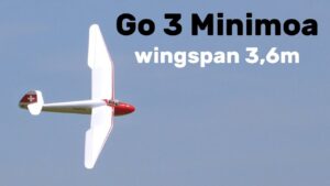 Goppingen Go 3 Minimoa | 3,6m scale RC glider |