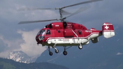 HELISWISS HUGE RC KAMOV KA-32 COAXIAL SCALE MODEL TURBINE RUSSIA