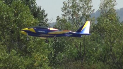 HERON Vertical Takeoff RC Turbine Model Jet