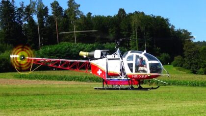 Heli Air Glacier Scale RC Helicopter Lama SA-315B
