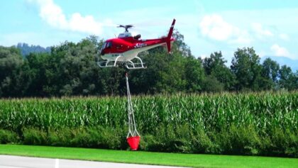 Heli Swiss Alpin Scale RC Turbine Model Helicopter AS-350 Ecureuile