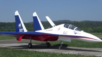 High End RC Sukhoi Su-27 Model Jet with 2x Vektor