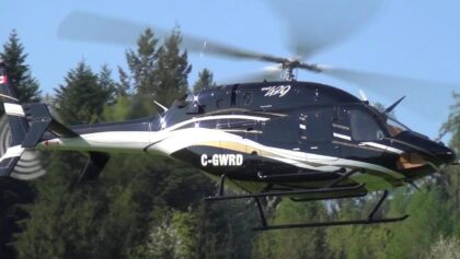 Huge Bell 429 GlobalRanger RC turbine model Helicopter