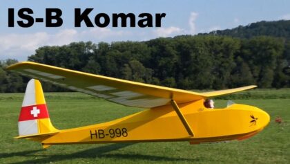 IS-B Komar OldGliders, giant scale RC glider, Hranice 2020