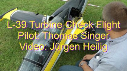 L-39 Albatros – Turbine Check Flight
