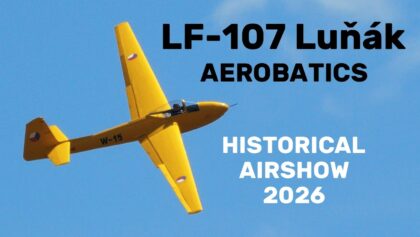 LF-107 Luňák | GLIDER AEROBATICS | David Jágr | 4K