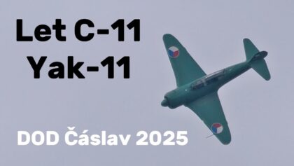 Let C-11 (Yakovlev Yak-11) | 4K | Open Day Čáslav