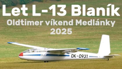 Let L-13 Blaník | 4K | Oldtimer weekend Medlánky 2025