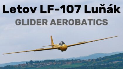 Letov LF-107 Luňák GLIDER AEROBATICS | 3,6m scale RC glider