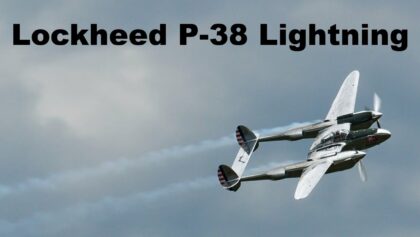 Lockheed P-38 Lightning | Pardubice Airshow 2022 | 4K