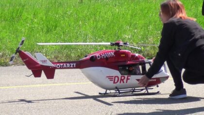MBB/Kawasaki BK-117 DRF RC Scale Helicopter Girl-Power Model by Stefani.B