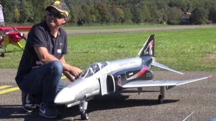 MC DONNELL F-4 PHANTOM II KEROSENE TWIN TURBINE SCALE ANNIVERSARY