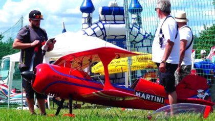 Macho Super Stinker Aerobatics Bi-Plane with a specially Sound if
